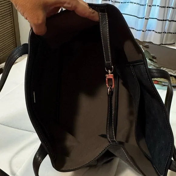 MCM Black Shopper Bag with Sturdy Leather Handles - Picture 3 of 14